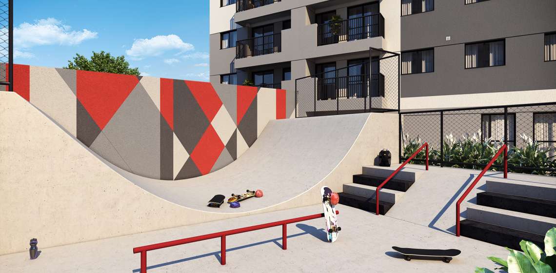 Skate park - Apartamento em Itaquera