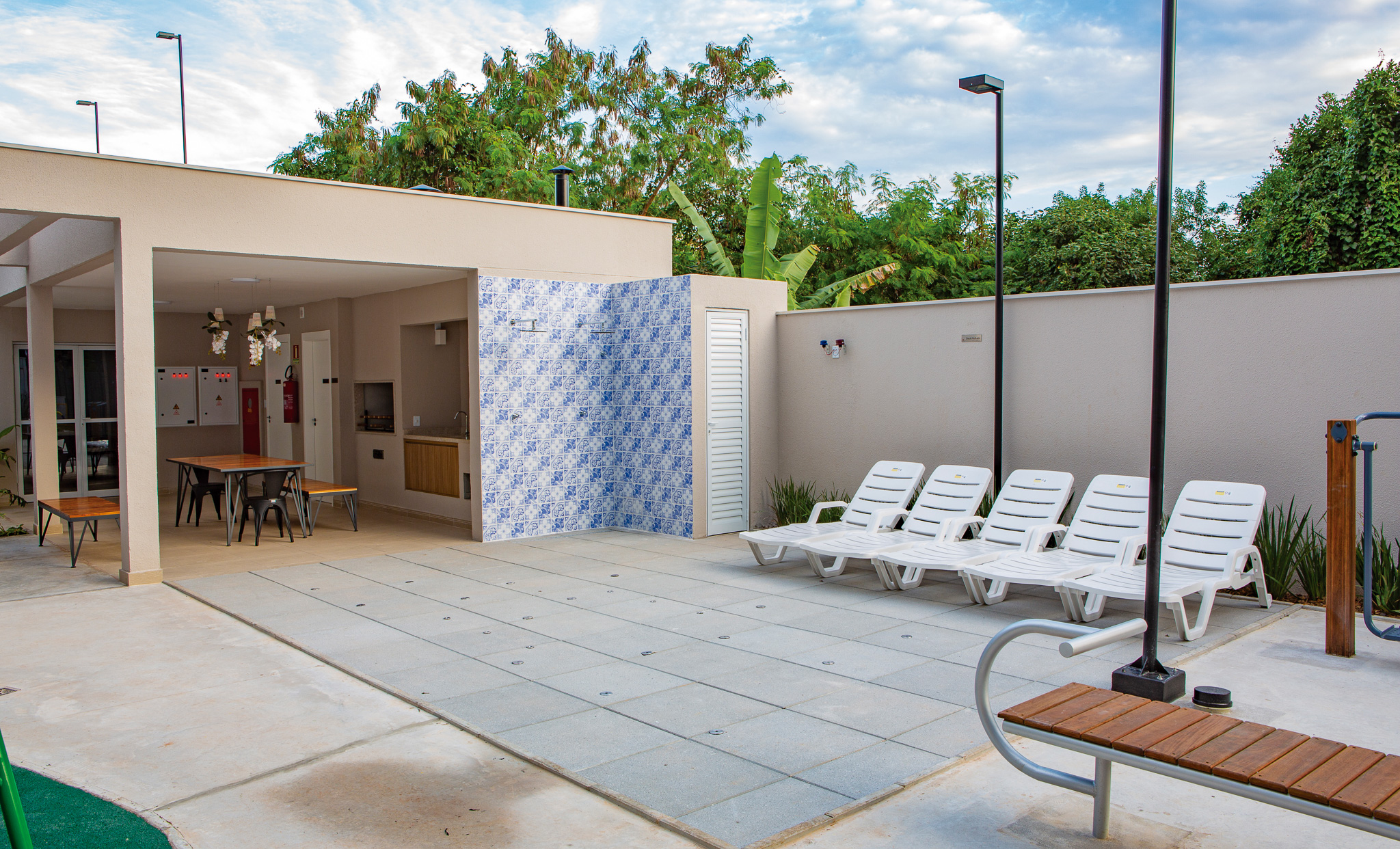 Solarium Deck Molhado