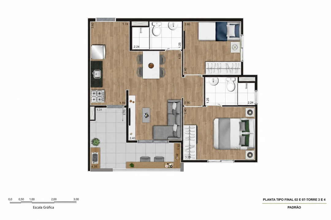 Planta tipo F07