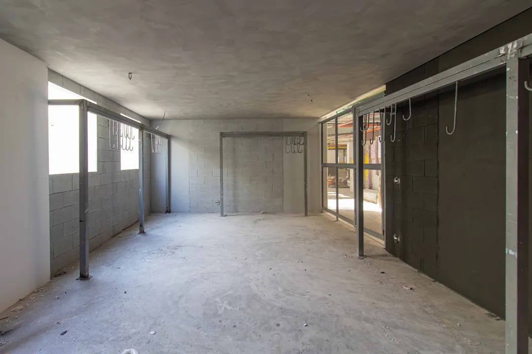 Interior em fase de acabamento