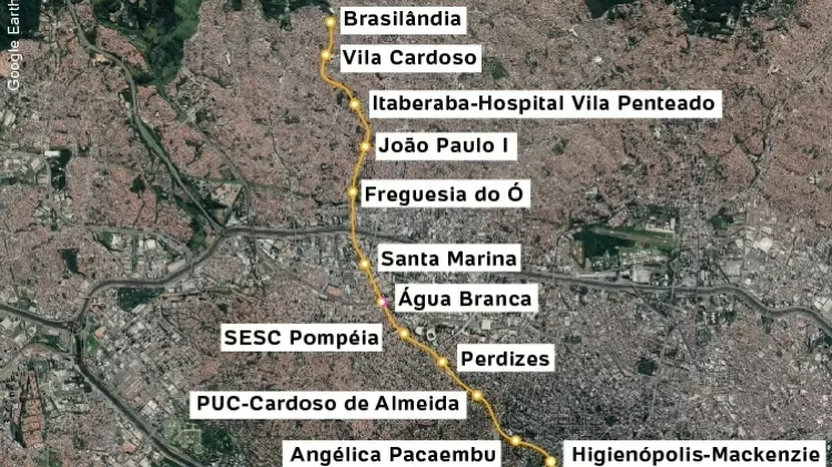Futura Estação do Metrô Freguesia do Ó