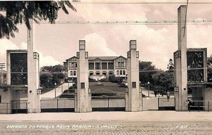 Parque da Água Branca na década de 50