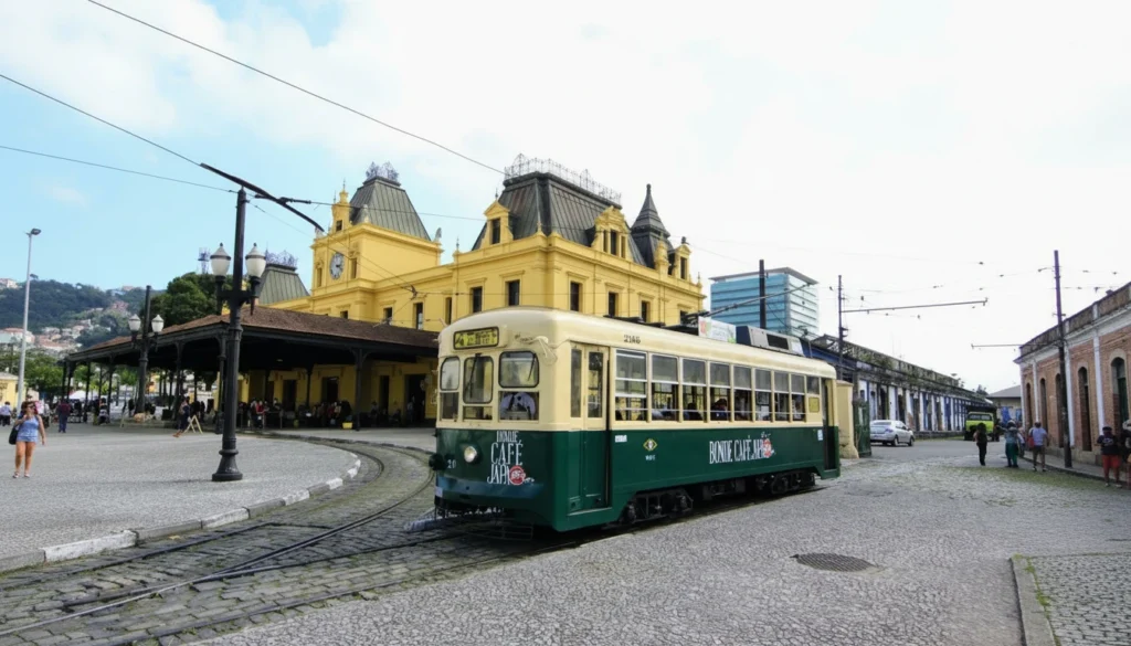Bonde Café Japão em Santos SP